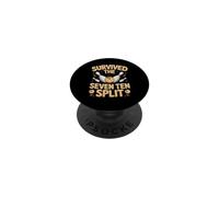 Survived the Seven Ten Split Bowling Bowler PopSockets Adhesive PopGrip