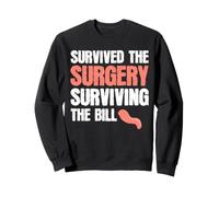 Survived The Surgery Surviving The Bill Funny Appendectomy Sweatshirt