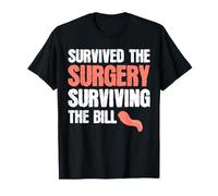 Survived The Surgery Surviving The Bill Funny Appendectomy T-Shirt