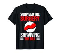 Survived The Surgery Surviving The Bill Funny Appendectomy T-Shirt