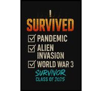 Survived World War 3 Notebook: College Ruled - 110 Lined Pages for Journaling, Writing, and Daily Notes - Compact 6x9" Size with Glossy Cover