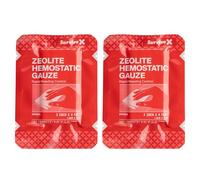 Survivex Hemostatic Gauze - Fast Blood Clotting Gauze for Wounds - Trauma Kit Hemostatic Dressing - 3" x 4ft - Pack of 2