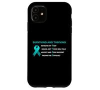 Surviving And Thriving PTSD Trauma Mental Health Awareness Case for iPhone 11