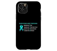 Surviving And Thriving PTSD Trauma Mental Health Awareness Case for iPhone 11 Pro