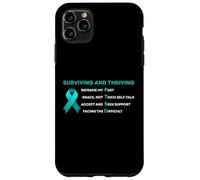 Surviving And Thriving PTSD Trauma Mental Health Awareness Case for iPhone 11 Pro Max