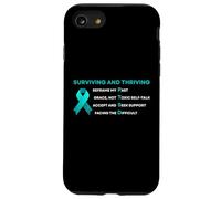 Surviving And Thriving PTSD Trauma Mental Health Awareness Case for iPhone SE (2020) / 7/8