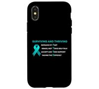 Surviving And Thriving PTSD Trauma Mental Health Awareness Case for iPhone X/XS