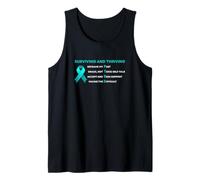 Surviving and Thriving PTSD Trauma Mental Health Awareness Tank Top