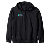 Surviving And Thriving PTSD Trauma Mental Health Awareness Zip Hoodie
