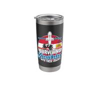 Surviving Austria with These Crazies Austria Stainless Steel Insulated Tumbler