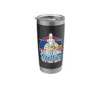 Surviving Belize with These Crazies Belize Stainless Steel Insulated Tumbler