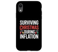 Surviving Christmas During Inflation Funny Humor Case for iPhone XR