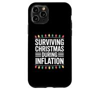 Surviving Christmas During Inflation Funny Xmas Case for iPhone 11 Pro