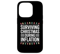 Surviving Christmas During Inflation Funny Xmas Case for iPhone 14 Pro