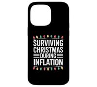 Surviving Christmas During Inflation Funny Xmas Case for iPhone 14 Pro Max