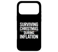 Surviving Christmas During Inflation Humor Case for iPhone 17 Pro Max
