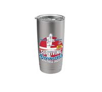 Surviving Denmark with These Crazies Denmark Stainless Steel Insulated Tumbler