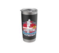 Surviving Denmark with These Crazies Denmark Stainless Steel Insulated Tumbler