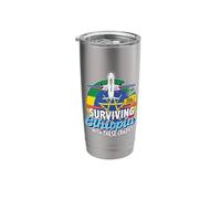 Surviving Ethiopia with These Crazies Ethiopia Stainless Steel Insulated Tumbler
