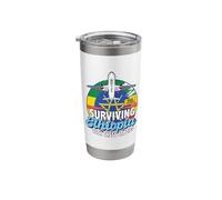 Surviving Ethiopia with These Crazies Ethiopia Stainless Steel Insulated Tumbler