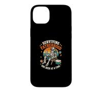 Surviving Fatherhood One Beer at a Time Dad Humor Case for iPhone 14 Plus