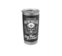 Surviving Fatherhood One Beer At A Time Stainless Steel Insulated Tumbler