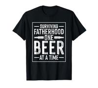 Surviving Fatherhood One Beer at A Time T-Shirt