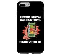Surviving Inflation Until Friendflation Hit Friendship Love Case for iPhone 7 Plus/8 Plus