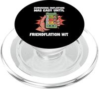 Surviving Inflation Until Friendflation Hit Friendship Love PopSockets PopGrip for MagSafe
