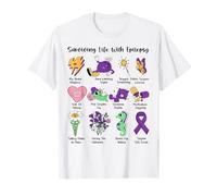 Surviving Life with Epilepsy Awareness Warriors Survivors T-Shirt