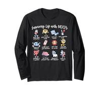 Surviving Life with ME-CFS Myalgic Encephalomyelitis Warrior Long Sleeve T-Shirt