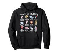 Surviving Life With ME-CFS Myalgic Encephalomyelitis Warrior Pullover Hoodie