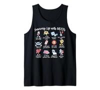 Surviving Life with ME-CFS Myalgic Encephalomyelitis Warrior Tank Top