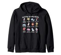 Surviving Life With ME-CFS Myalgic Encephalomyelitis Warrior Zip Hoodie