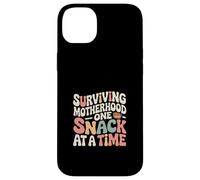 Surviving Motherhood One Snack At A Time Case for iPhone 14 Plus