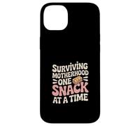 Surviving Motherhood One Snack At A Time Case for iPhone 14 Plus
