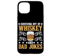 Surviving Off Of Whiskey And Dad Jokes Parenting - Case for iPhone 15 Plus