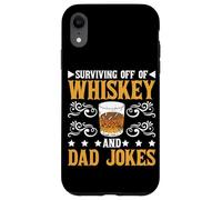 Surviving Off Of Whiskey And Dad Jokes Parenting - Case for iPhone XR
