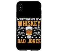 Surviving Off Of Whiskey And Dad Jokes Parenting - Case for iPhone XS Max