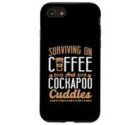 Surviving On Coffee And Cockapoo Cuddles Dog Owner Case for iPhone SE (2020) / 7/8