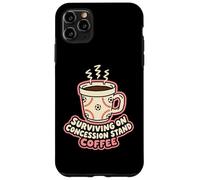 Surviving On Concession Stand Coffee Soccer Mom Case for iPhone 11 Pro Max