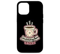 Surviving On Concession Stand Coffee Soccer Mom Case for iPhone 12/12 Pro