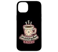 Surviving On Concession Stand Coffee Soccer Mom Case for iPhone 14 Plus