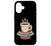 Surviving On Concession Stand Coffee Soccer Mom Case for iPhone 16