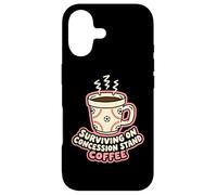 Surviving On Concession Stand Coffee Soccer Mom Case for iPhone 17