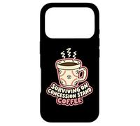 Surviving On Concession Stand Coffee Soccer Mom Case for iPhone 17 Pro
