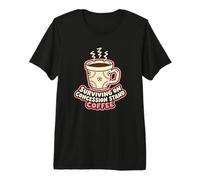 Surviving On Concession Stand Coffee Soccer Mom Premium T-Shirt