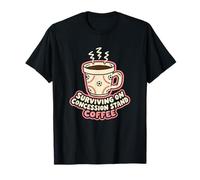 Surviving On Concession Stand Coffee Soccer Mom T-Shirt