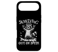 Surviving Purely Out of Spite Angry Raccoon Design Case for iPhone Air