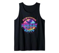 Surviving Purely Out of Spite Cosmic Bat Tank Top